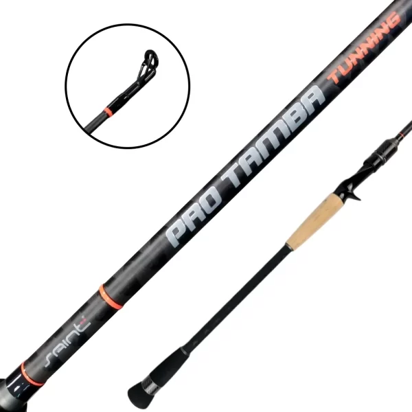 Vara Pro Tamba Tunning 2,40m 60lbs Saint Para Carretilha 2 Partes - Imagem 3