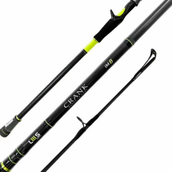 Vara de Pesca para Carretilha Lumis Crank Cast Lemon Yellow 60 lb 8’0″ (2,40 m) CRKC80602YEL – 2 partes - Imagem 3