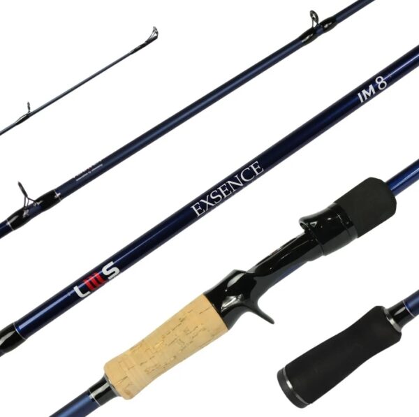 Vara lumis exsence blue 2.40m, 50lbs, 2 partes - carretilha - Imagem 5