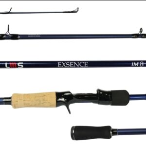 Vara lumis exsence blue 2.40m, 50lbs, 2 partes - carretilha